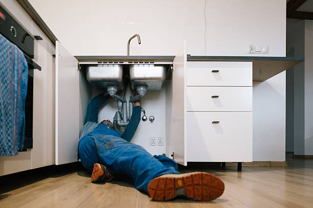 Professional Pipe Repair technician working in Newport, MI